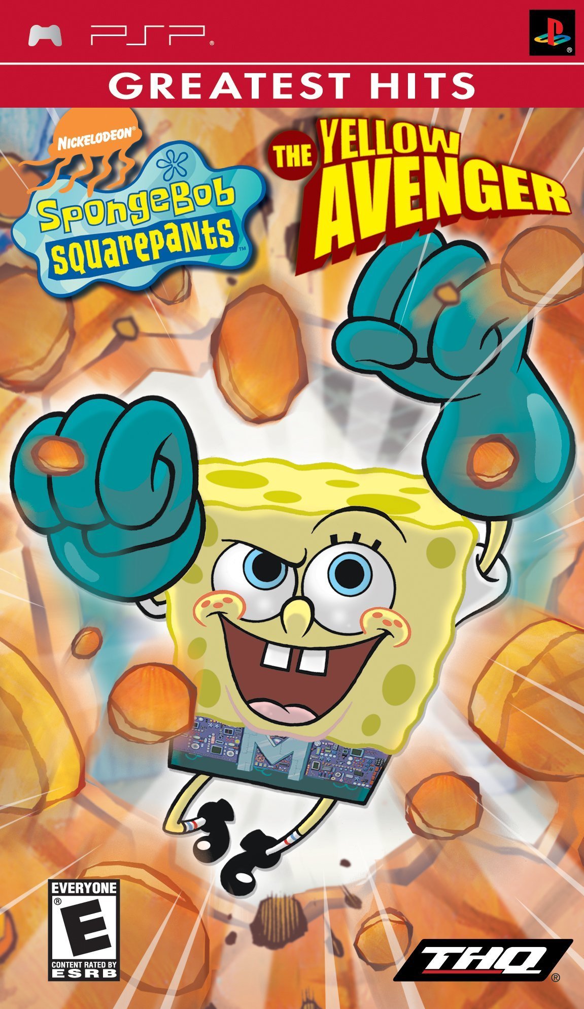 その他 Sponge Bob Square Pants: Yellow Avenger - PSP Amazon.com: Spongebob Squarepants The Yellow Avenger - Sony